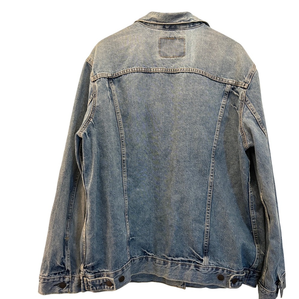 Levis 72334 Mens XXL Light Wash Blue Denim Trucker Jacket NWT Western - Picture 2 of 12